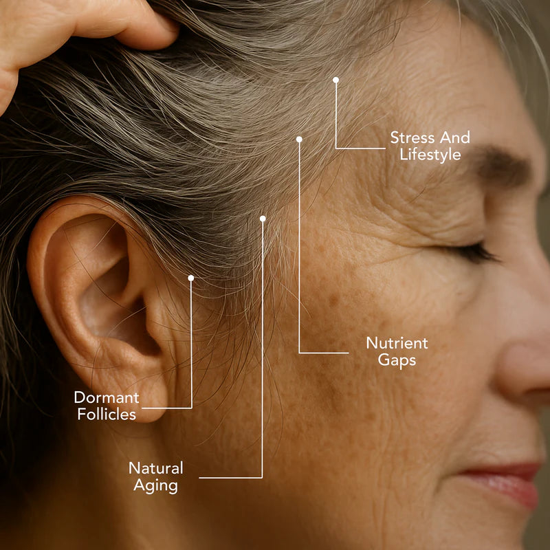 Gray Hair Repair Serum